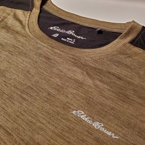 NWT Eddie Bauer FreeDry Olive T-Shirt Small
